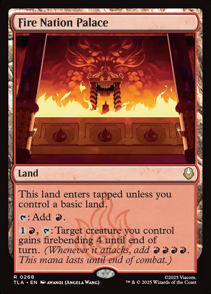 Magic: The Gathering - Fire Nation Palace - Avatar: The Last Airbender