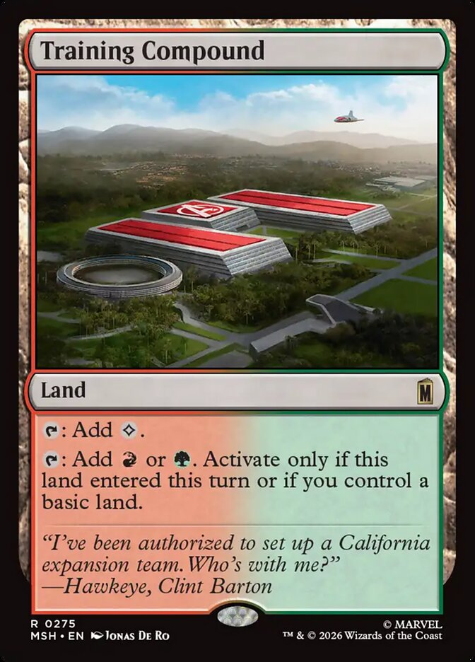 Magic: The Gathering - Training Compound - Marvel Super Heroes