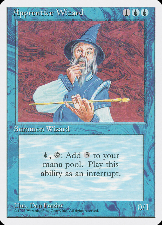 Magic: The Gathering - Apprentice Wizard - Fourth Edition