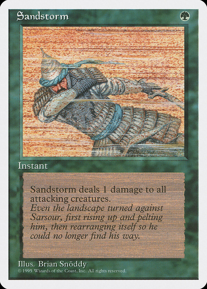 Magic: The Gathering - Sandstorm - Fourth Edition