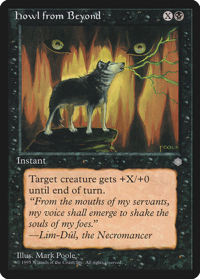 Magic: The Gathering - Howl from Beyond - Ice Age
