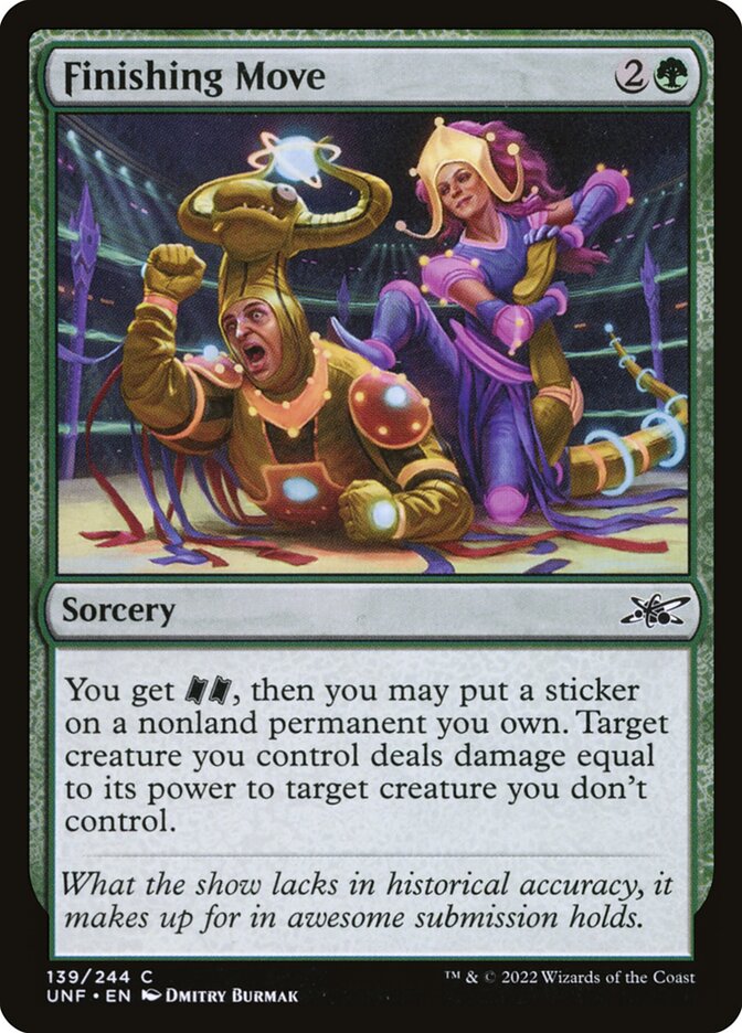 MTG - Finishing Move - Unfinity (SOS)