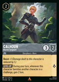 Lorcana - Calhoun - Marine Sergeant - Azurite Sea