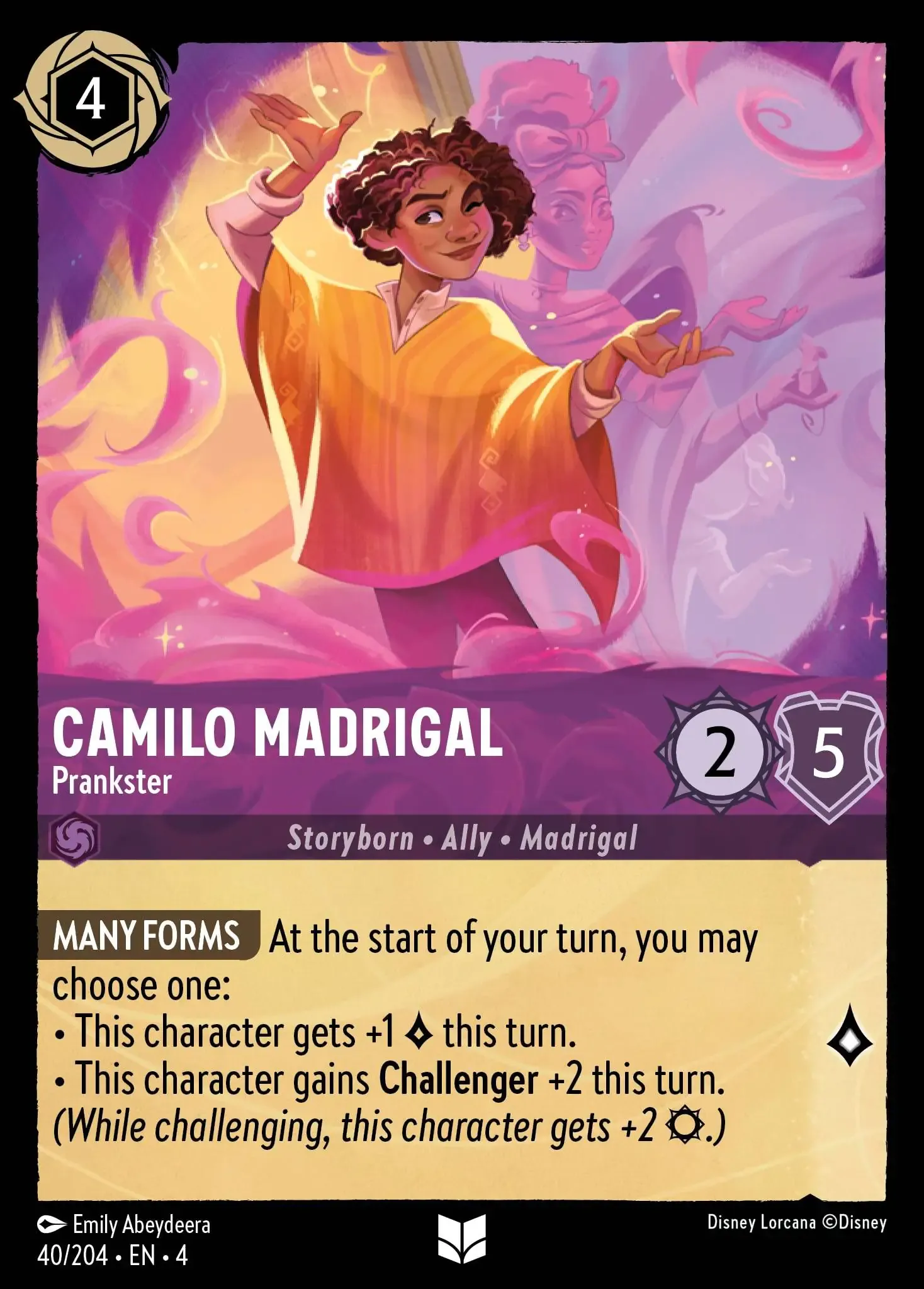 Lorcana - Camilo Madrigal - Prankster - Ursula's Return