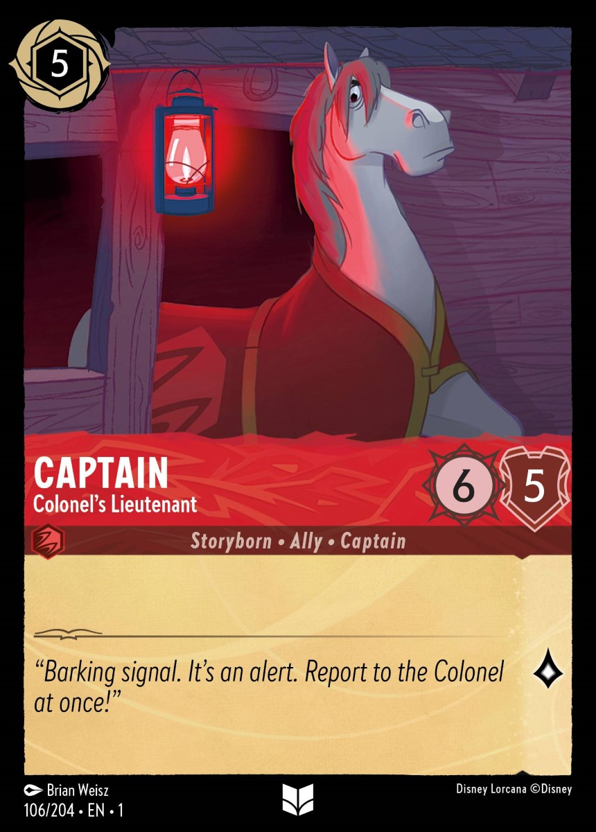MTG - Captain - Colonel's Lieutenant - The First Chapter (SOS)