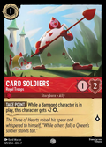 Lorcana - Card Soldiers - Royal Troops - Archazia's Island
