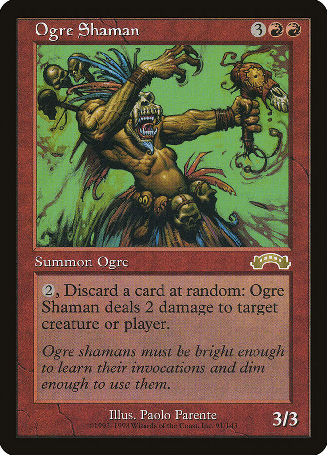 Magic: The Gathering - Ogre Shaman - Exodus
