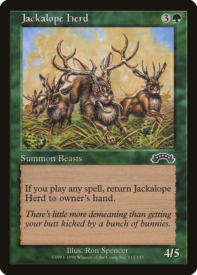 Magic: The Gathering - Jackalope Herd - Exodus