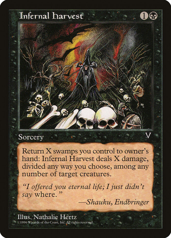 Magic: The Gathering - Infernal Harvest - Visions