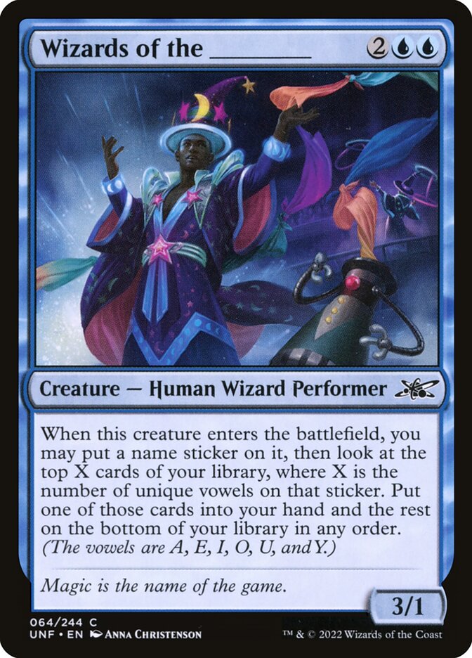 MTG - Wizards of the _____ - Unfinity (SOS)