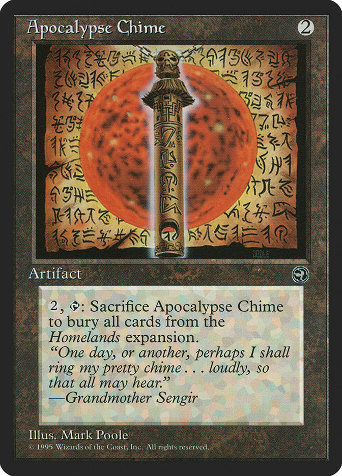 Magic: The Gathering - Apocalypse Chime - Homelands