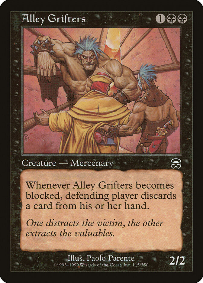 Magic: The Gathering - Alley Grifters - Mercadian Masques