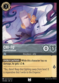 Lorcana - Chi-Fu - Imperial Advisor - Ursula's Return