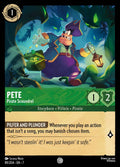 Lorcana - Pete - Pirate Scoundrel - Archazia's Island
