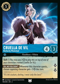 Lorcana - Cruella De Vil - Perfectly Wretched - Rise of the Floodborn