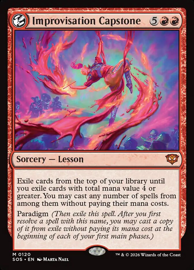 MTG - Improvisation Capstone - Secrets of Strixhaven (SOS)