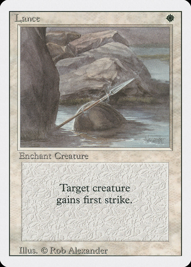 Magic: The Gathering - Lance - Revised