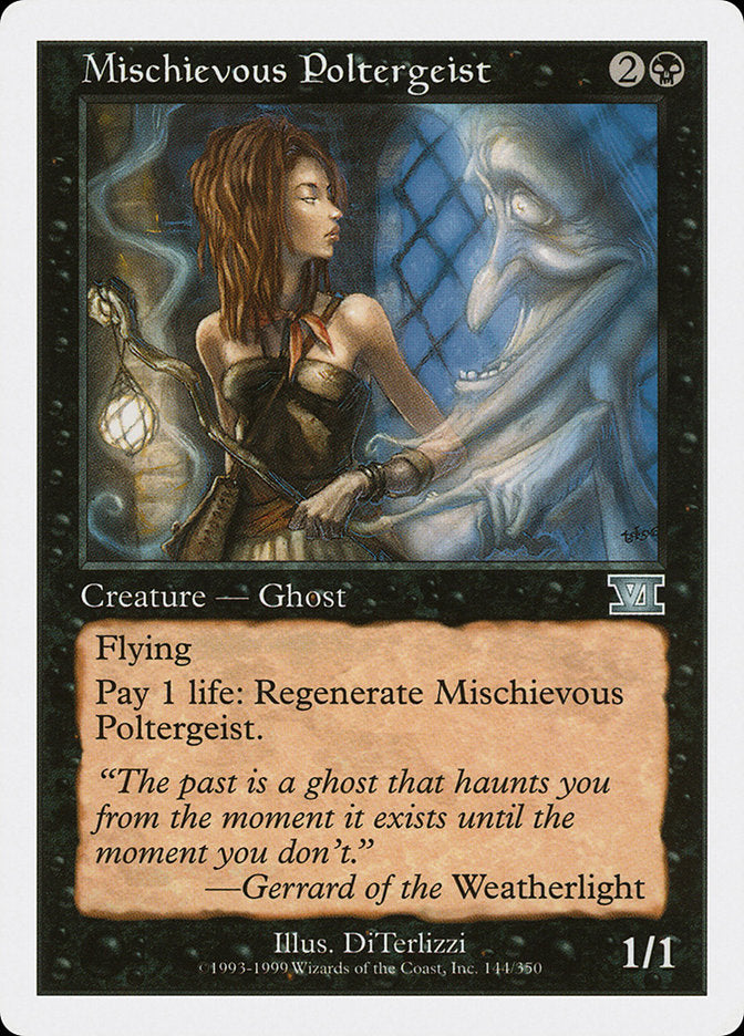 Magic: The Gathering - Mischievous Poltergeist - Sixth Edition