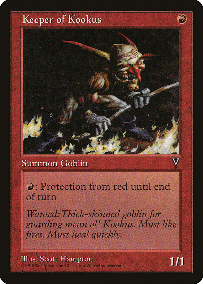 Magic: The Gathering - Keeper of Kookus - Visions