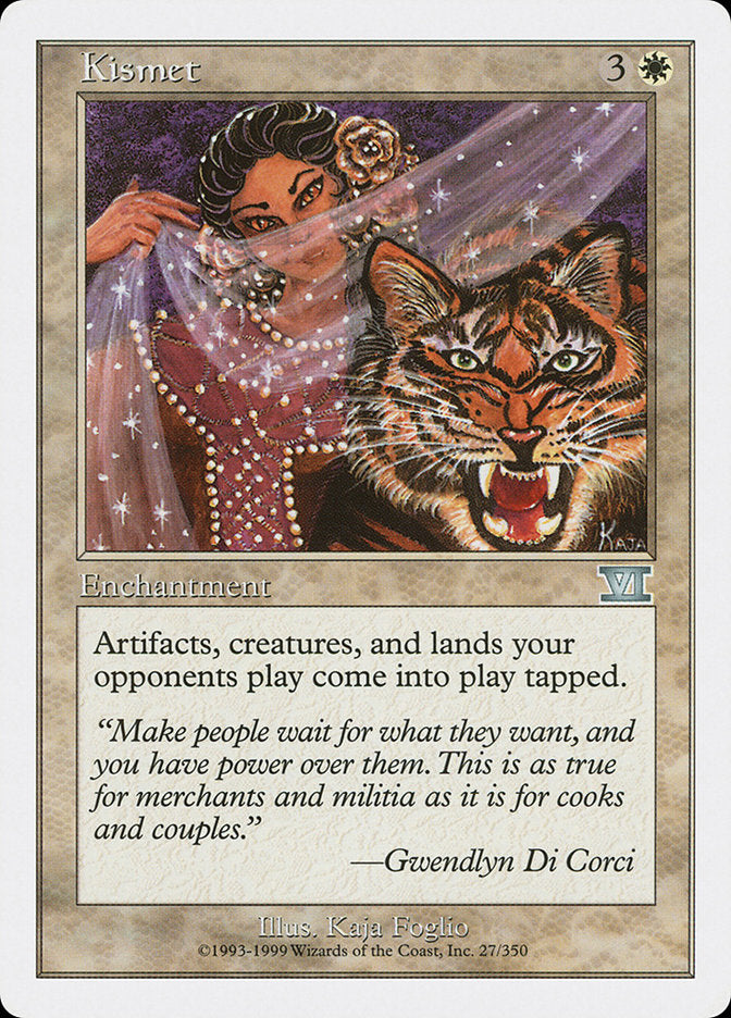 Magic: The Gathering - Kismet - Sixth Edition
