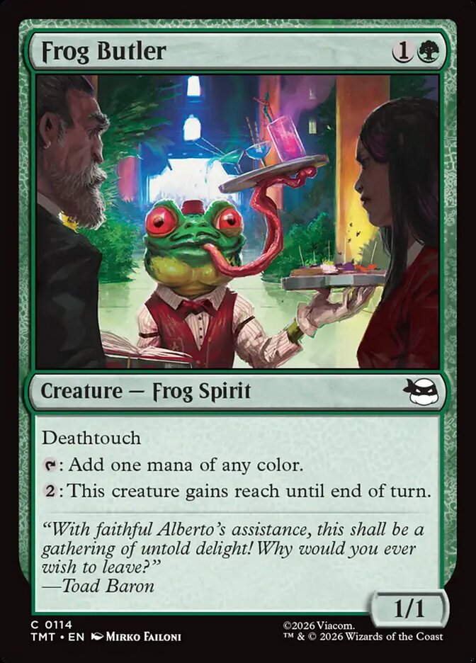 MTG - Frog Butler - Teenage Mutant Ninja Turtles (SOS)