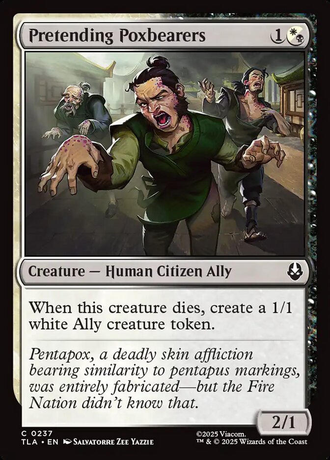 Magic: The Gathering - Pretending Poxbearers - Avatar: The Last Airbender