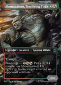 Magic: The Gathering - Abomination, Terrifying Titan - Marvel Super Heroes