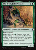 Magic: The Gathering - She-Hulk, Jade Defender - Marvel Super Heroes