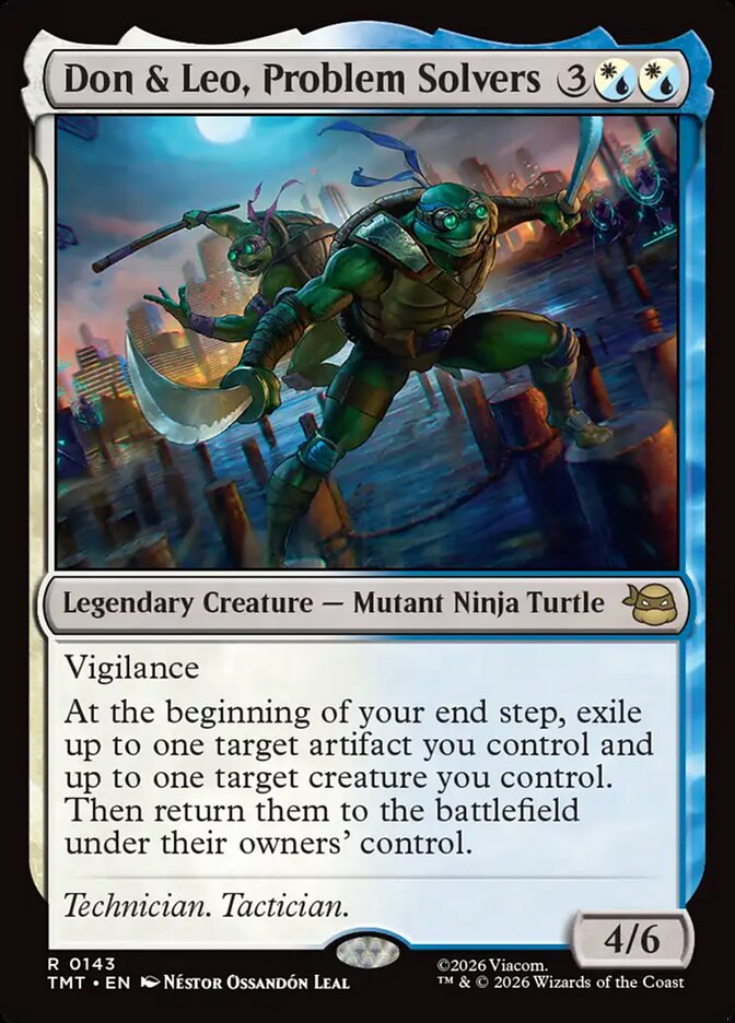 MTG - Don & Leo, Problem Solvers - Teenage Mutant Ninja Turtles (SOS)
