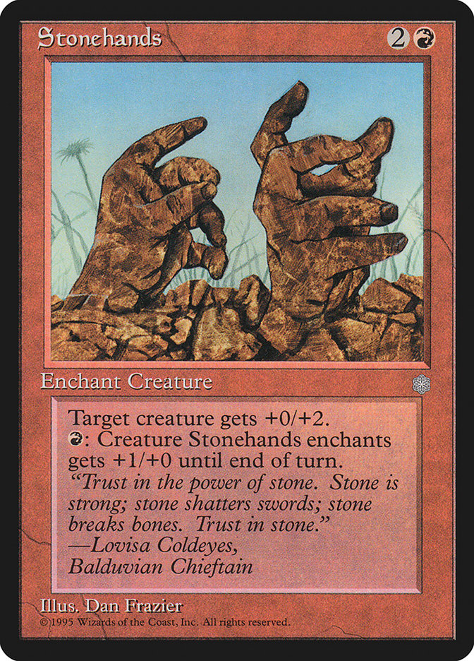 Magic: The Gathering - Stonehands - Ice Age