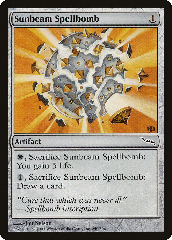 Magic: The Gathering - Sunbeam Spellbomb - Mirrodin