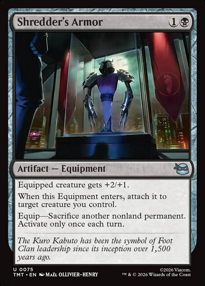 MTG - Shredder's Armor - Teenage Mutant Ninja Turtles (SOS)