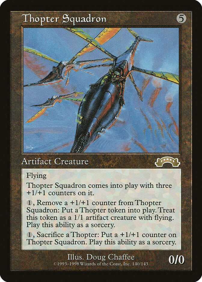 Magic: The Gathering - Thopter Squadron - Exodus