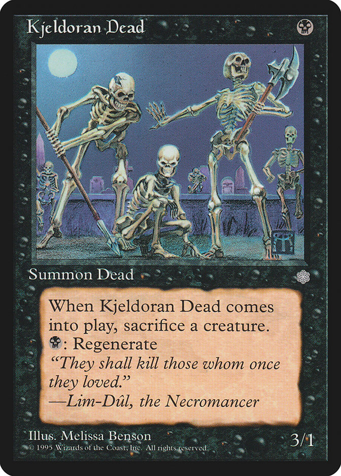 Magic: The Gathering - Kjeldoran Dead - Ice Age