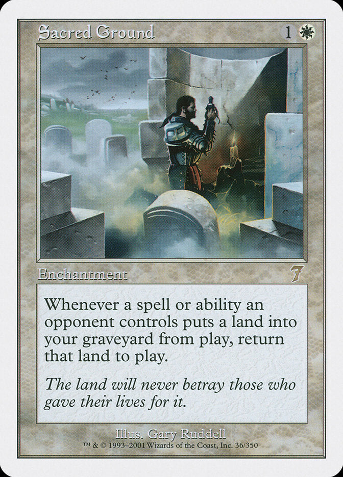 Magic: The Gathering - Sacred Ground - Seventh Edition