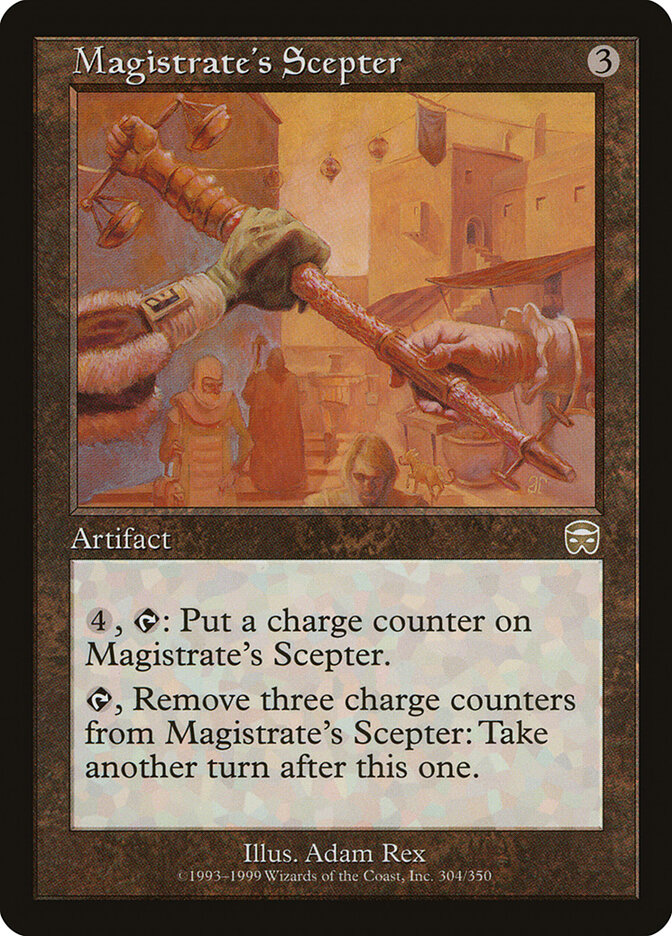 Magic: The Gathering - Magistrate's Scepter - Mercadian Masques