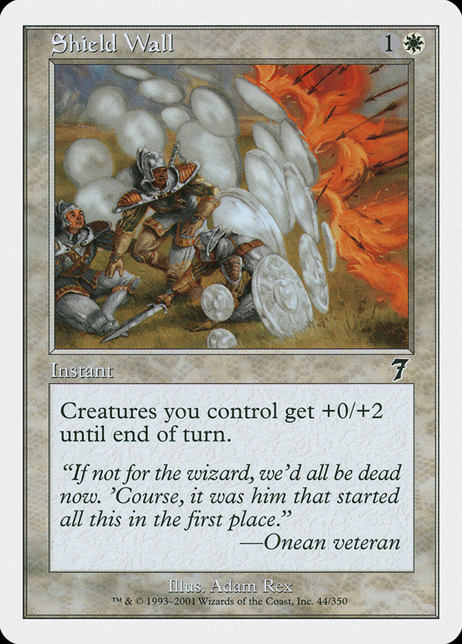 Magic: The Gathering - Shield Wall - Seventh Edition