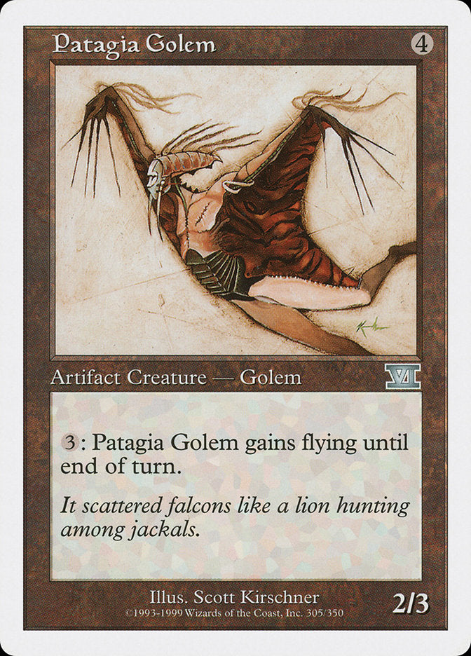 Magic: The Gathering - Patagia Golem - Sixth Edition