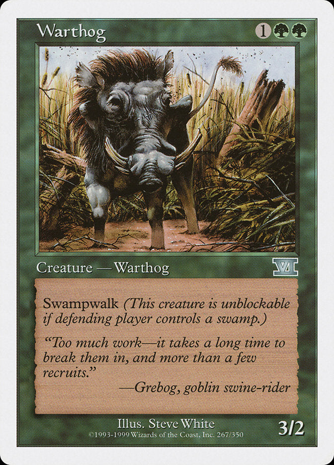 Magic: The Gathering - Warthog - Sixth Edition