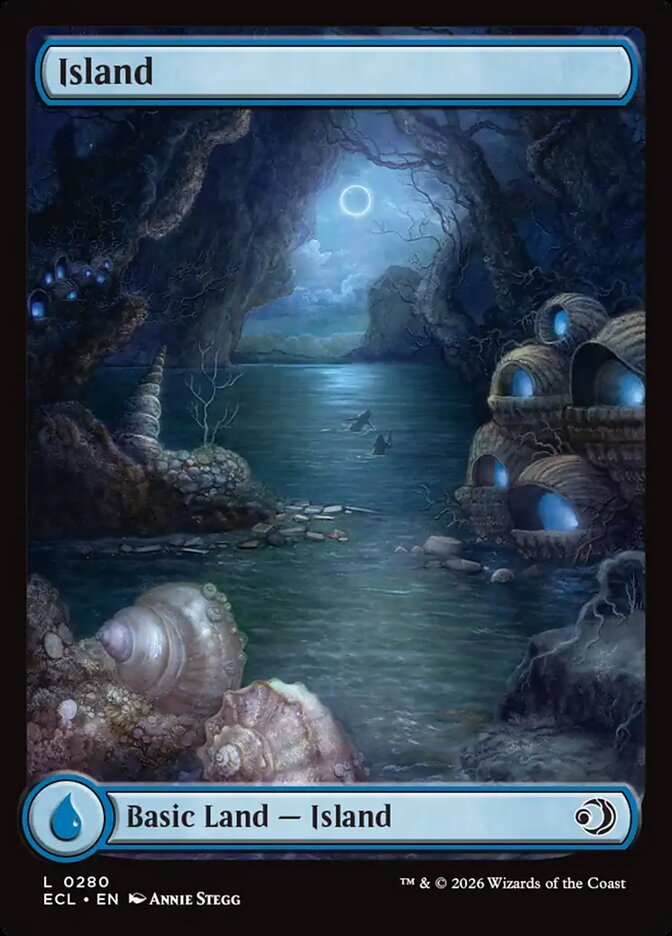 MTG - Island - Lorwyn Eclipsed (SOS)