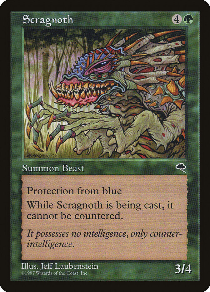 Magic: The Gathering - Scragnoth - Tempest