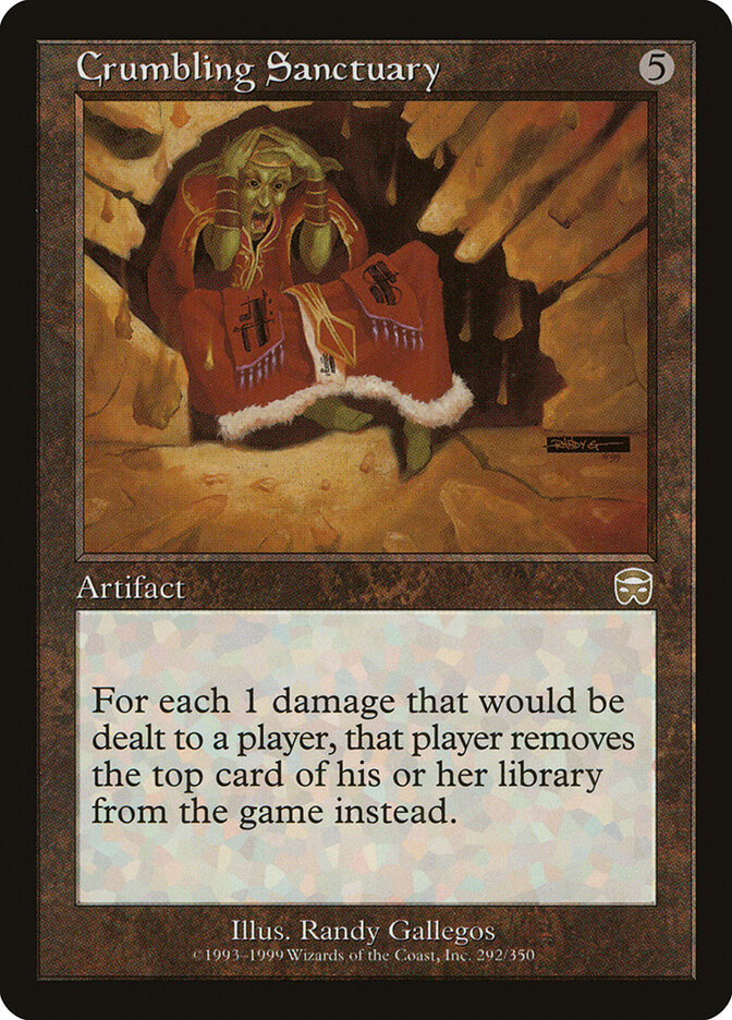 Magic: The Gathering - Crumbling Sanctuary - Mercadian Masques