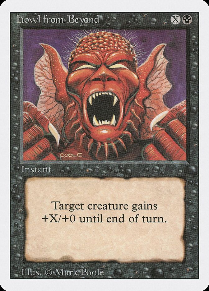 Magic: The Gathering - Howl from Beyond - Revised