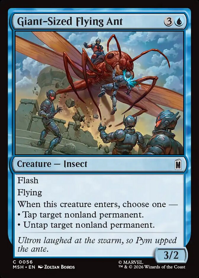 Magic: The Gathering - Giant-Sized Flying Ant - Marvel Super Heroes