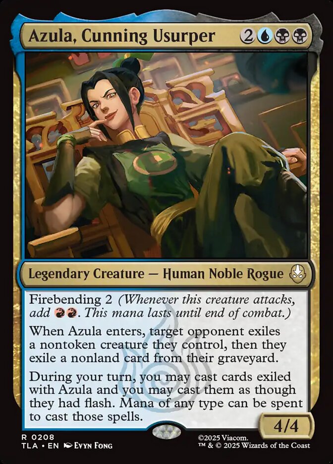 Magic: The Gathering - Azula, Cunning Usurper - Avatar: The Last Airbender