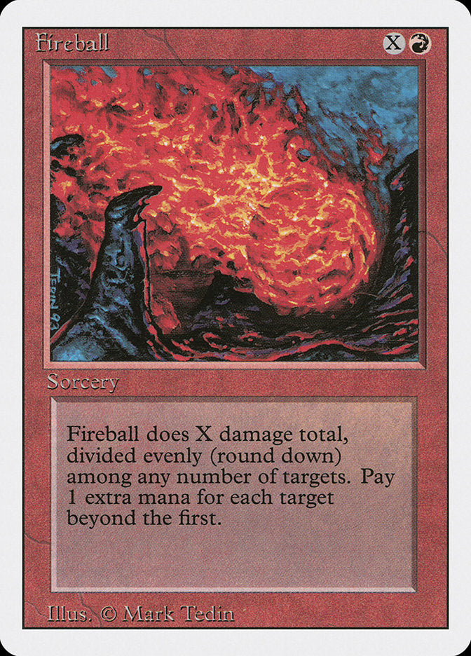 Magic: The Gathering - Fireball - Revised