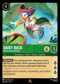 Lorcana - Daisy Duck - Multitalented Pirate - Archazia's Island