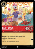 Lorcana - Daisy Duck - Spotless Food-Fighter - Shimmering Skies