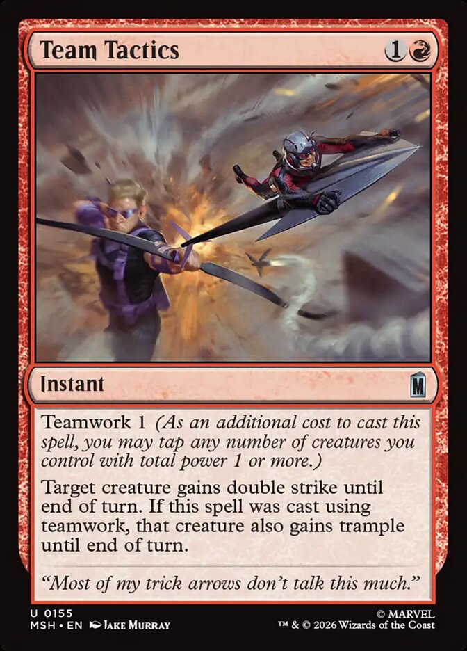 Magic: The Gathering - Team Tactics - Marvel Super Heroes
