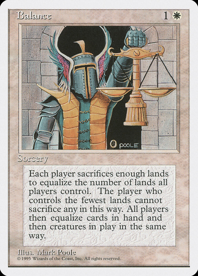 Magic: The Gathering - Balance - Fourth Edition